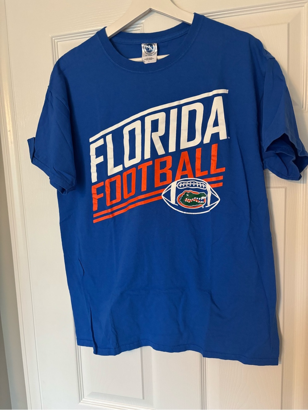 Agenda Florida Football Blue Crewneck Graphic Tee